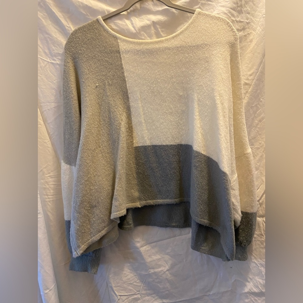 oliviaceous color block sweater